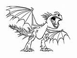 Dragon Dreamworks Coloriages Dessins Stormfly Animés sketch template