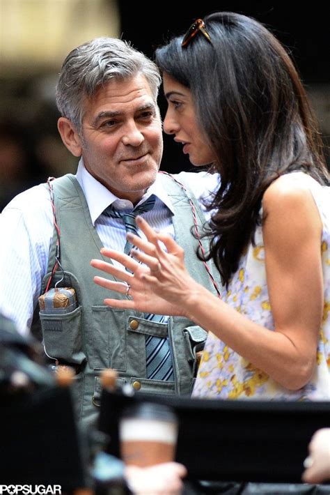 amal and george clooney could not look more in love in