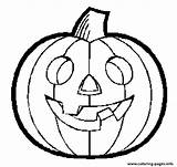 Halloween Coloring Pages Printable Simple Pumpkin Easy Pumkin Scary Clipart Drawing Printables Cute Kids Happy Head Cool Drawings Color Lantern sketch template