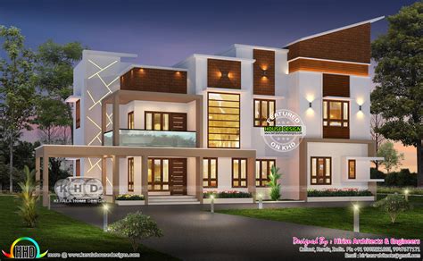 modern style  bhk  sq ft house kerala home design bloglovin