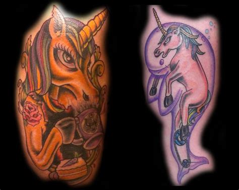 22 best old school unicorn tattoo images on pinterest unicorn tattoos