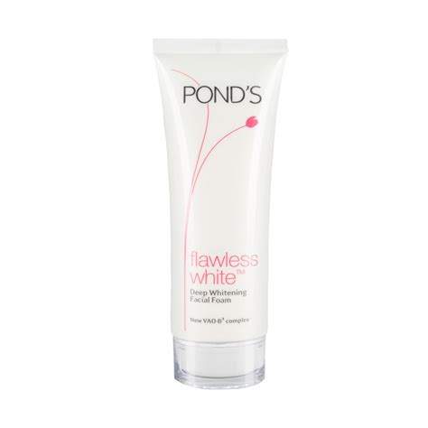 ponds flawless white deep whitening facial foam reviews ingredients