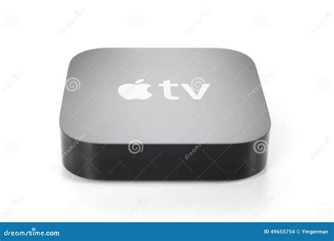 generation apple tv editorial stock image image  equipment