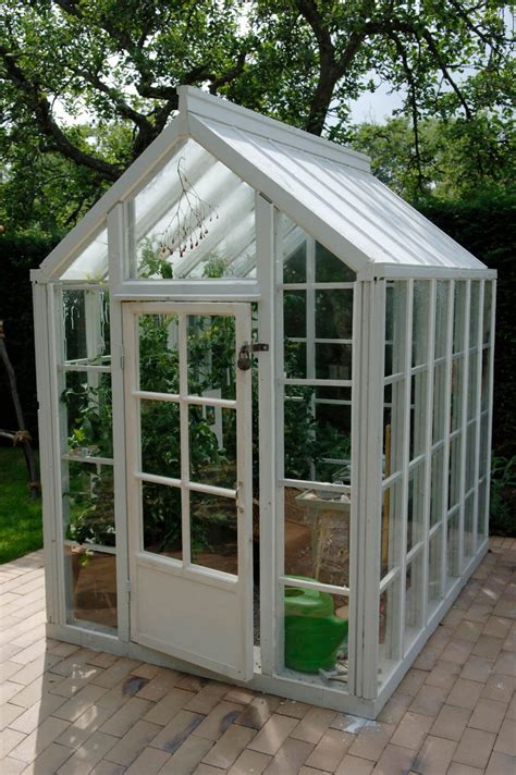 small freestanding greenhouse    foundation     good