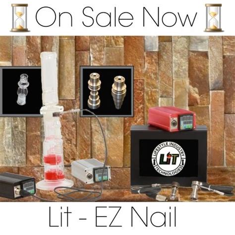 lit ez nail light blue bar auction