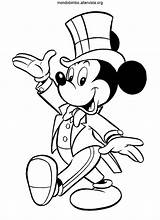 Topolino Mago Circo Lavora Vestito Pluto sketch template