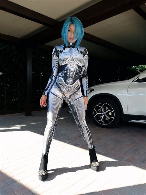 Cyborg Costume Halloween Costume Women Robot Costume Women Etsy Australia