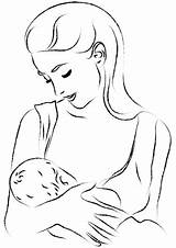 Menyusui Sehat Makanan Allaitement Materna Lactancia Mother Maternel Figlia Breastfeeding Allatta Geboorte Seno sketch template