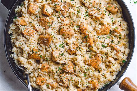 easy chicken  rice recipes