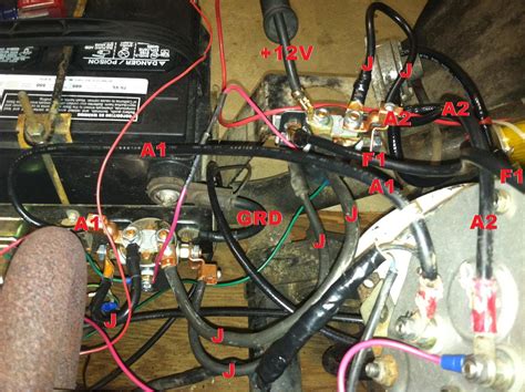 gas golf cart solenoid wiring diagram wiring diagram