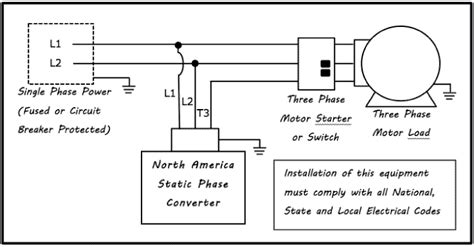american rotary phase converter wiring diagram  wiring