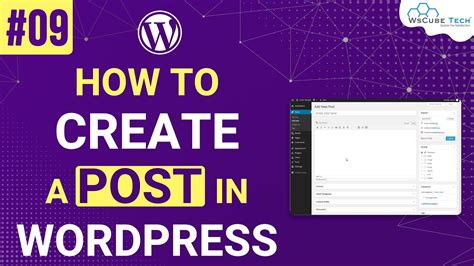 create posts  wordpress wordpress post  fully explained youtube