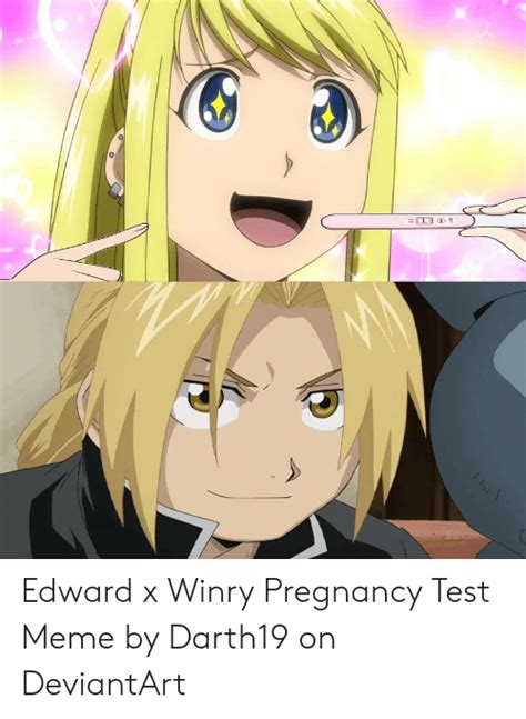 Pregnancy Test Meme Anime Pregnancy Test