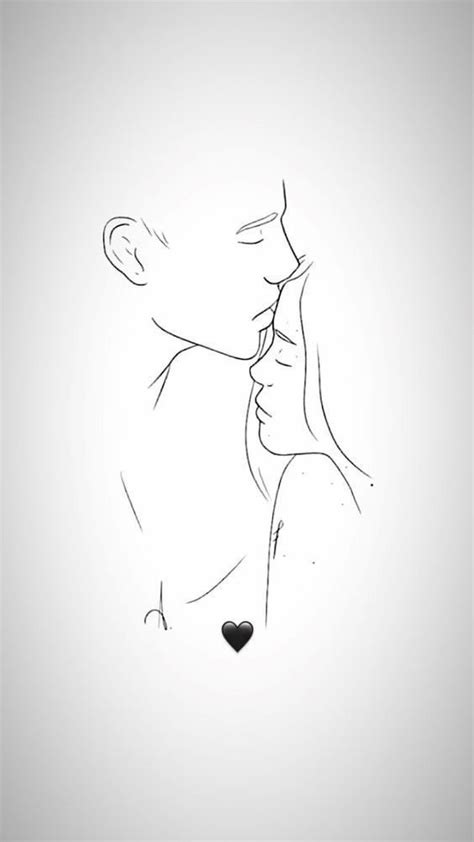 50 Liebevolle Zeichnungen Kunst Die Die Liebe Des Paares Zeigt Art