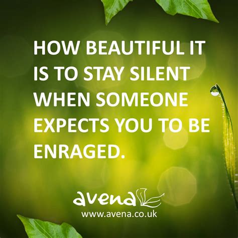 staying silent quote