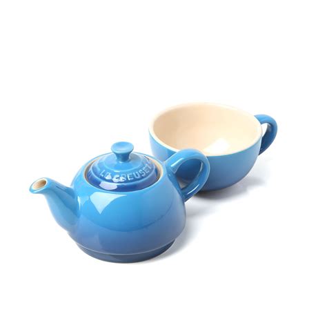 le creuset stoneware tea set reviews wayfair