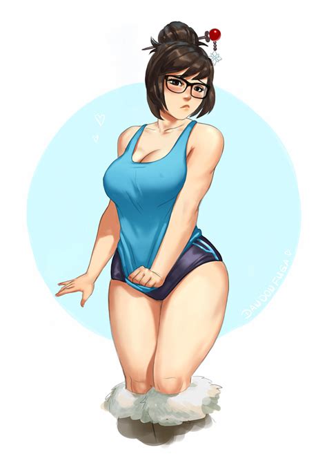 Mei Without Her Snow Gear Overwatch Know Your Meme