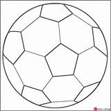 Balon Fútbol Pintar Ballon sketch template
