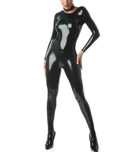 0 4mm thickness latex tights zentai wear fetish rubber catsuit bodysuit