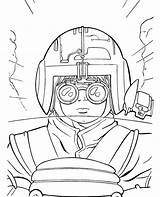 Coloring Wing Wars Star Pilot Pages Print Getcolorings Color Topcoloringpages sketch template