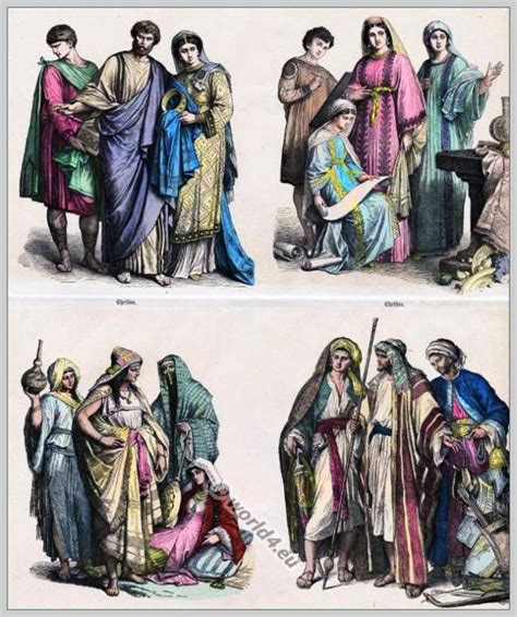 Clothing Of The Early Christians And Arabians Of The Middle East