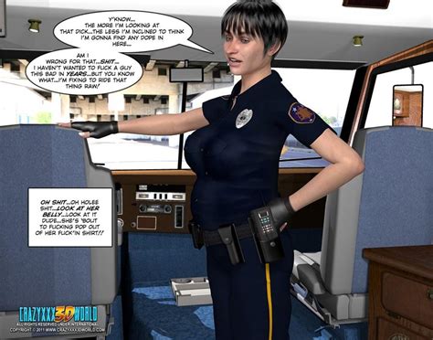 big tits 3d police officer forced handcuffed cartoon sex picture 3