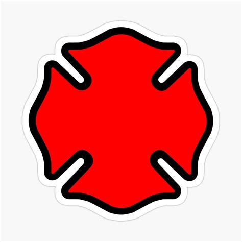 maltese cross shape  pattern sticker  kbmassdesign coloring