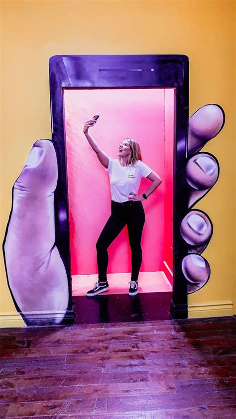 museum of selfies hollywood the la couple selfie wall photo booth