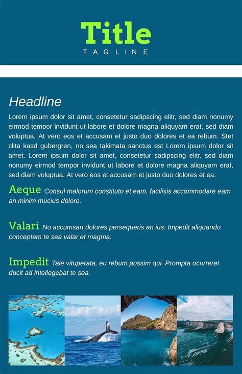 leaflet templates examples lucidpress