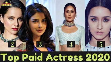 Top Paid Actress Of Bollywood In 2020 Youtube