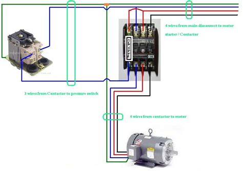 phase contactor wiring diagram electrical engineering blog