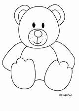 Kleurplaat Teddybeer Beren Berenjacht Coloringpage Hello Bear Kiezen Yoo Downloaden Uitprinten sketch template