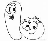 Coloring Pages Veggie Tales Printable sketch template