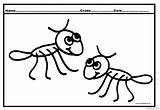 Coloring Pages Antarctica Cute Ant Kids Ants Getdrawings Getcolorings sketch template