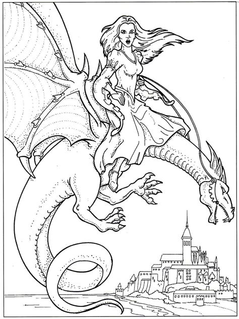 knight  dragon coloring pages bayareafiln