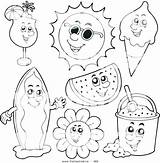 Summer Coloring Pages Kids Season Drawing Fun Colouring Color Clipart Winter Preschool Clothes Summertime Printable Realistic People Sheets Ziggurat Clip sketch template