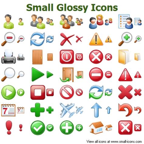 small glossy icons  images  clkercom vector clip art  royalty  public domain