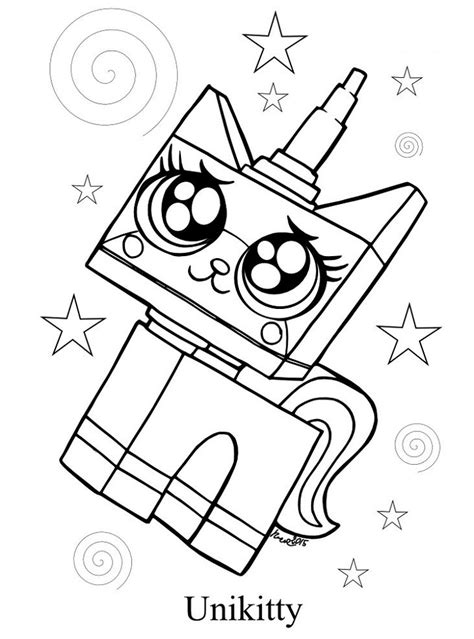 unikitty coloring pages  getcoloringscom  sketch coloring page