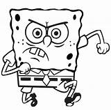 Spongebob Angry Coloring Decal Pages Vinyl Squarepants Print Car Game Categories Amazon Cartoon sketch template