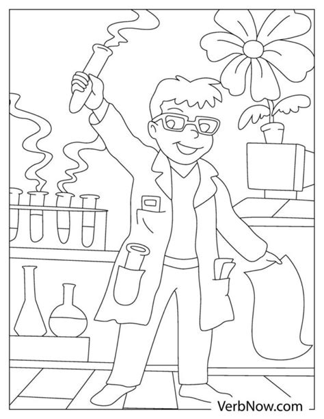 science coloring pages book   printable  verbnow