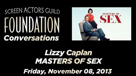 Conversations With Lizzy Caplan Of Masters Of Sex Youtube