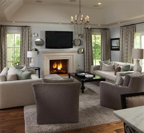 transitional living room design ideas transitional decoration   neutral shades