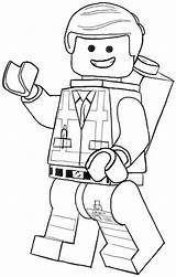 Coloring Pages Lego Movie Print sketch template