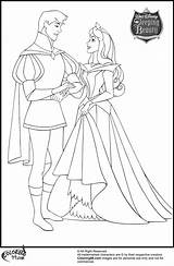 Coloring Prince Pages Disney Princess Aurora Philip Phillip Beauty Snow Sleeping Sofia Kids First Color Cinderella Teamcolors Belle Her Popular sketch template