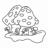 House Coloring Pages Beautiful Toadstool Color Printable Busy Keep Little sketch template