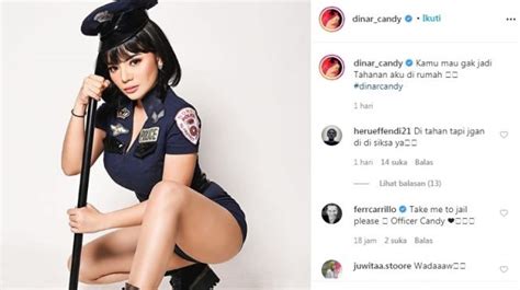 Pose Seksi Pakai Kostum Ini Dinar Candy Bikin Heboh Netizen