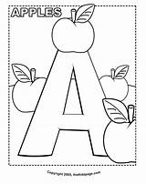 Pages Alphabet Coloring Pdf Getcolorings sketch template