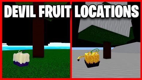 blox fruits locations map