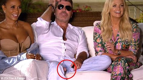 simon cowell appears to suffer wardrobe faux pas on x factor 2016 daily mail online
