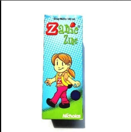 jual zanic zinc sirup mgml suplemen vitamin  anak diare paten  lapak asfaonlineshop
